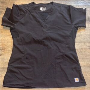 Carhartt Black Scrub Top